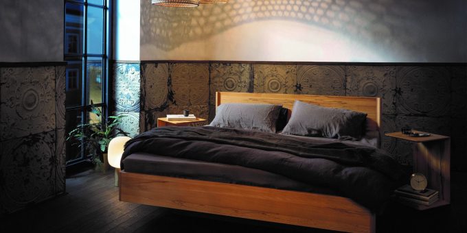 Doppelbett aus Biomassivholz bei Sleepgreen