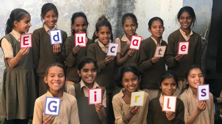 Education programme for 10 million girls in rural India - Die Gute Minute