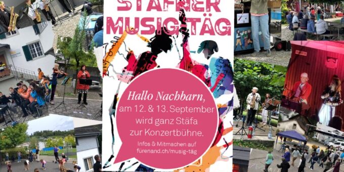Stäfner MusigTäg 2026: Musik verbindet das Dorf