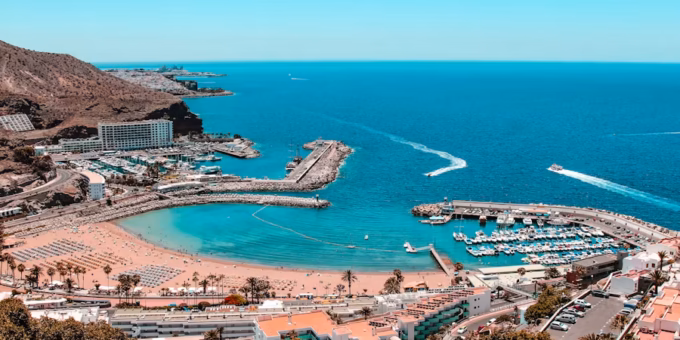 Rettungssäule rettet Badegäste auf Gran Canaria